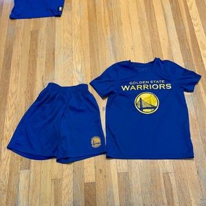 Golden state warriors combo youth size small